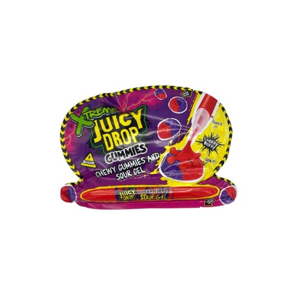 Juicy Drop Gummies Xtreme Sour Gel 