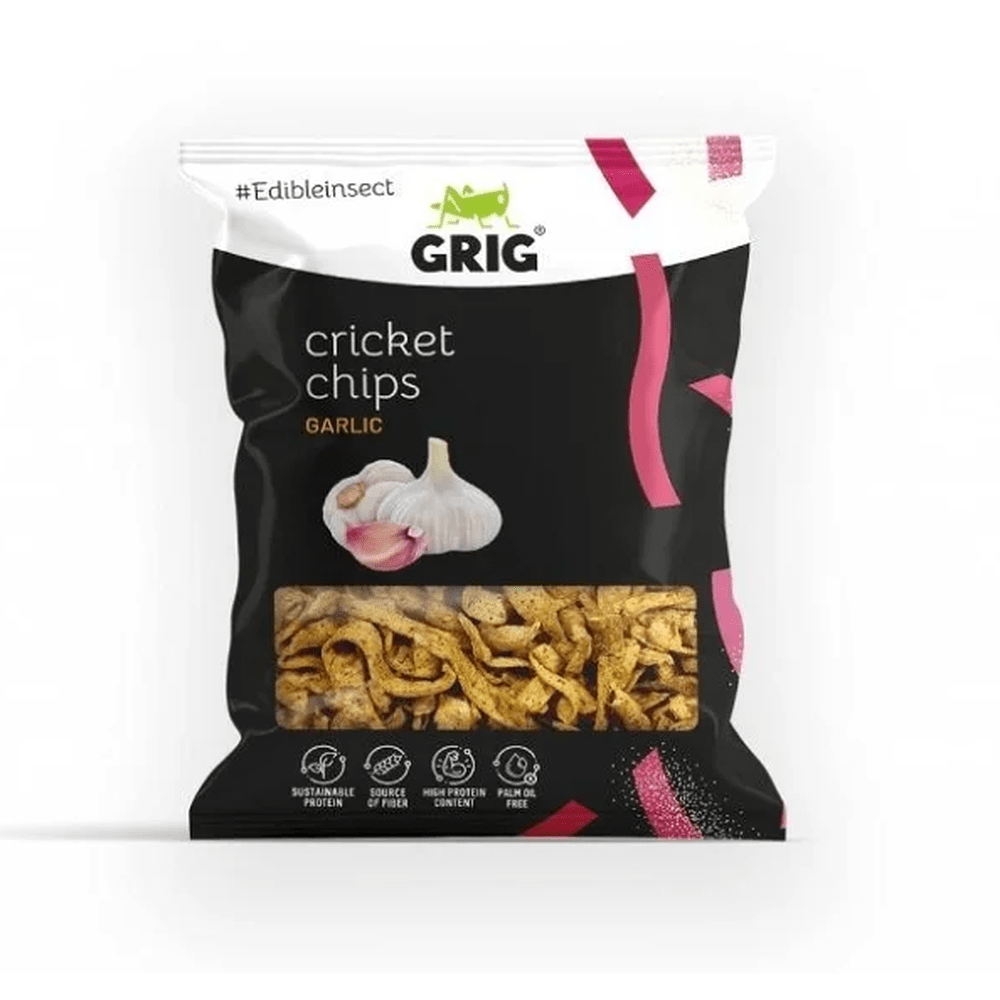 Grig Chips Cricket Garlic