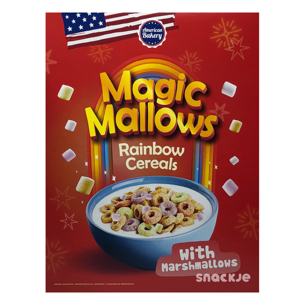 American Bakery Cereals Magic Mallows Rainbow - My American Shop