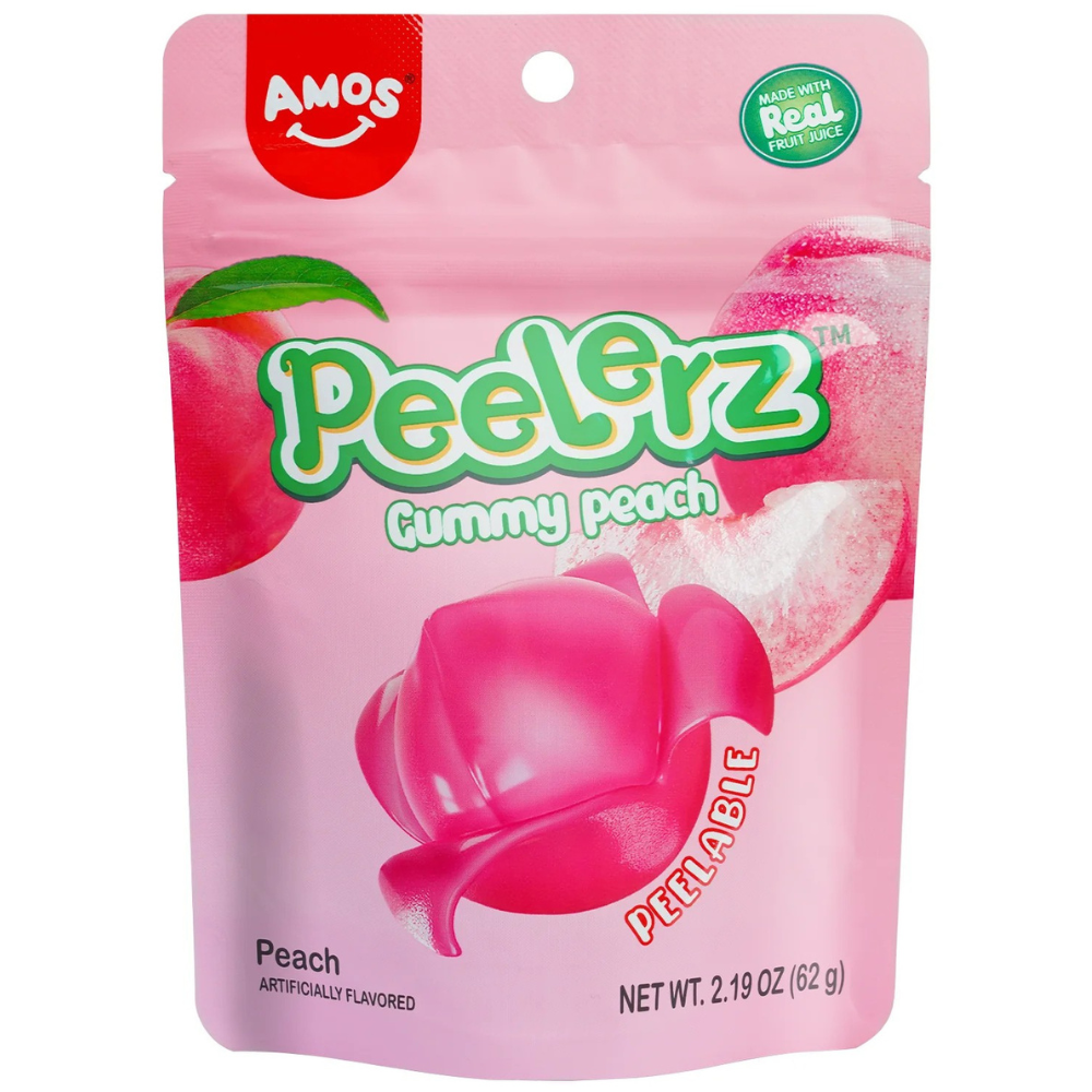 Amos Peelerz Gummy Peach