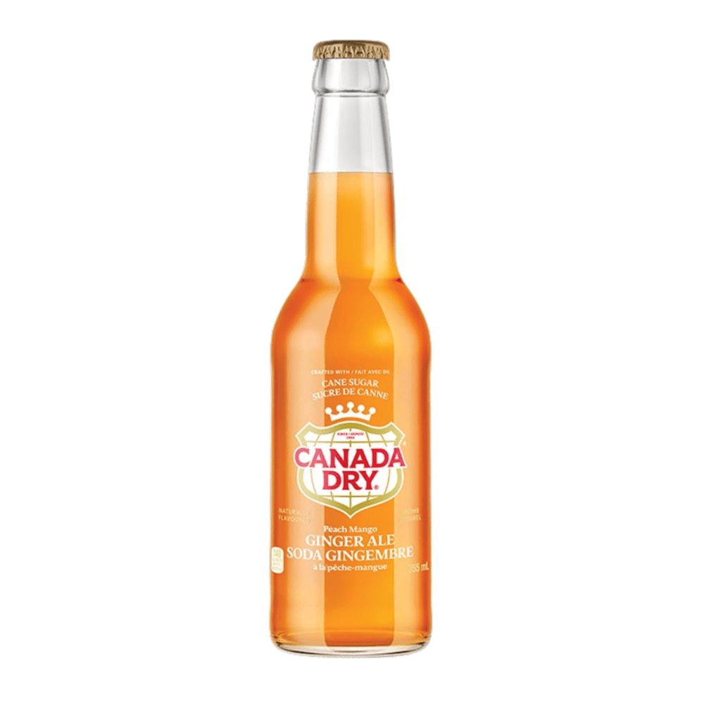 Canada Dry Peach Mango Glass - My American Shop