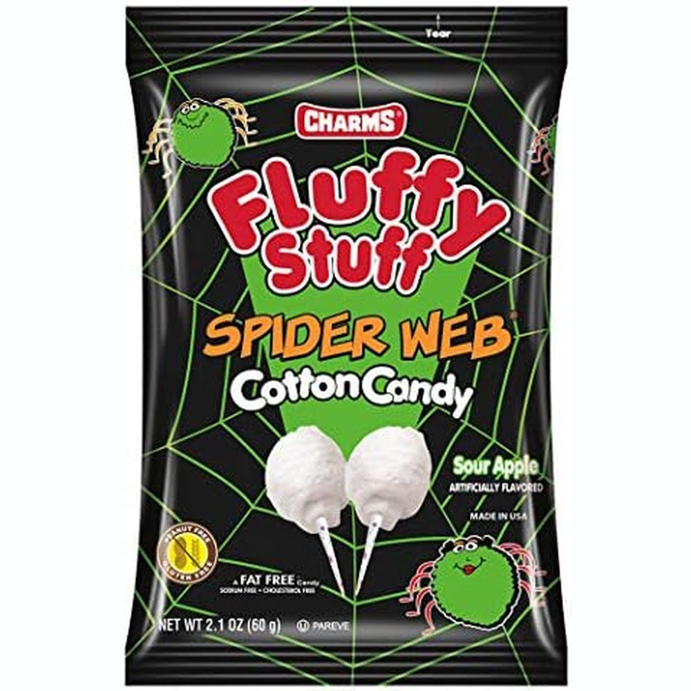 Charm's Fluffy Stuff Spider Web Cotton Candy