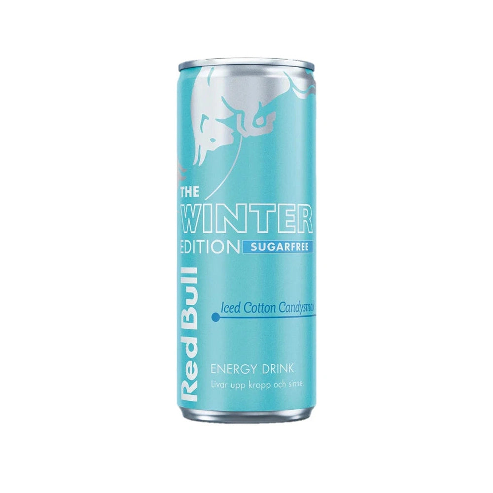 Red Bull The Winter Edition Sugarfree Iced Cotton Candy