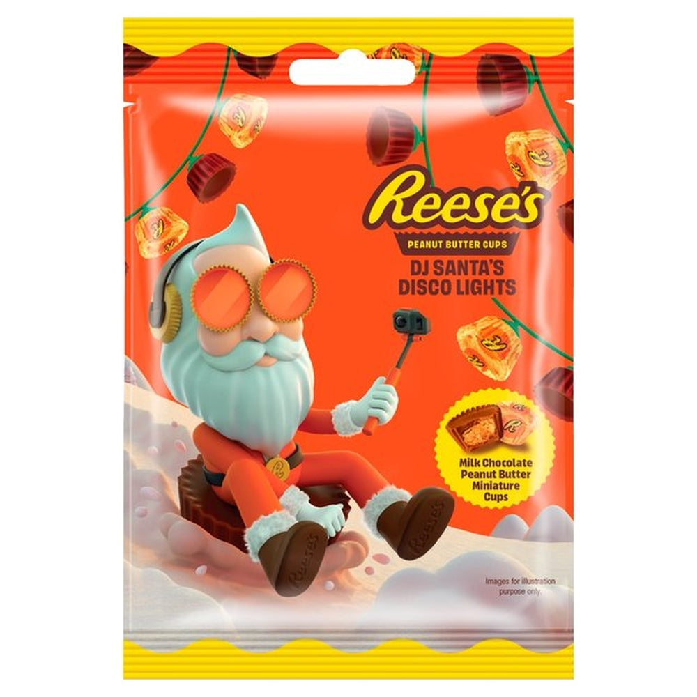 Reese's Peanut Butter Cups DJ Santa's Disco Lights - My American Shop