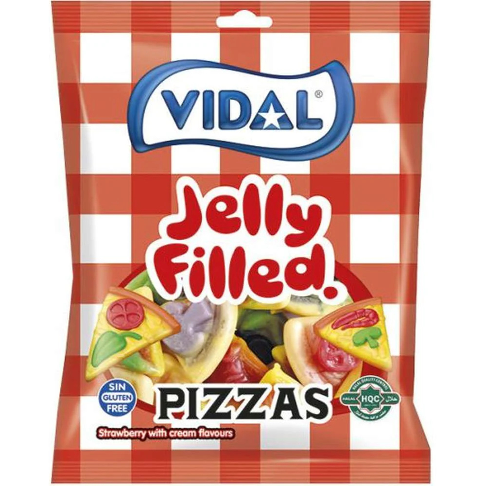 Vidal Jelly Filled Slices Pizzas