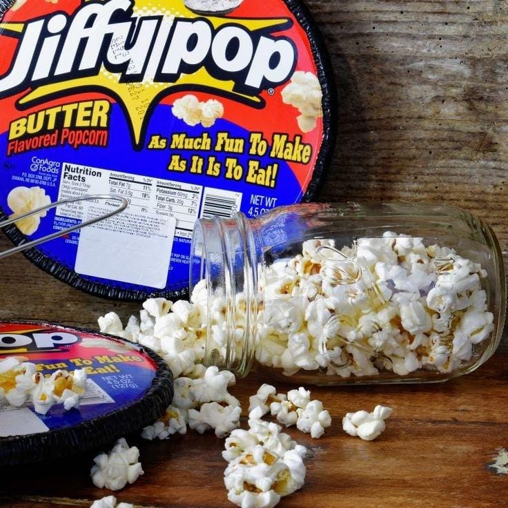 Jiffy Pop Butter Flavored Popcorn Stovetop Popping Pan - Shop Popcorn at  H-E-B