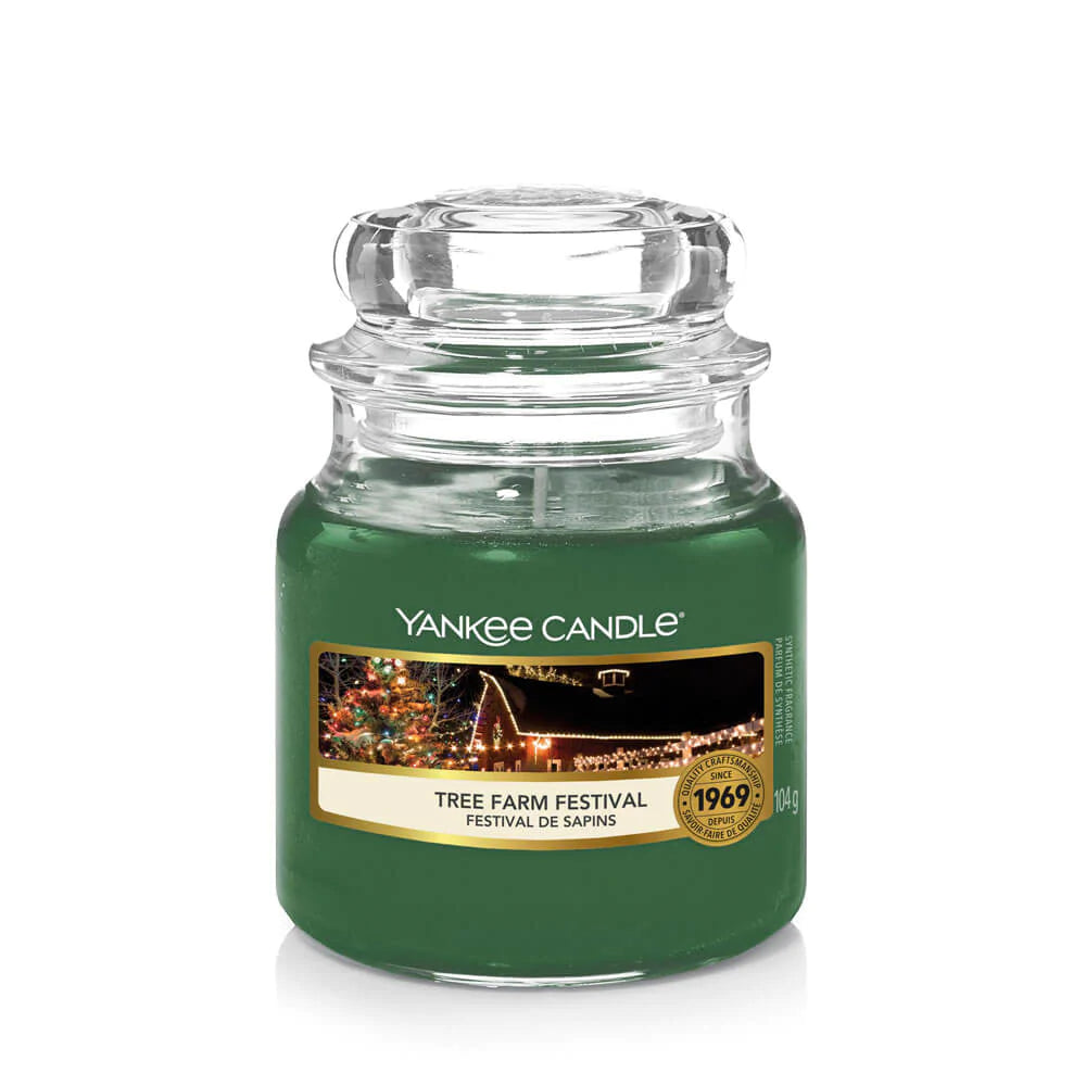 Yankee Candle Tree Farm Festival Petite Jarre - My American Shop